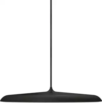 Дизайн для людей Светодиодный подвесной светильник "Артист" Design for the people 40 см, Высота: 6 см, черный