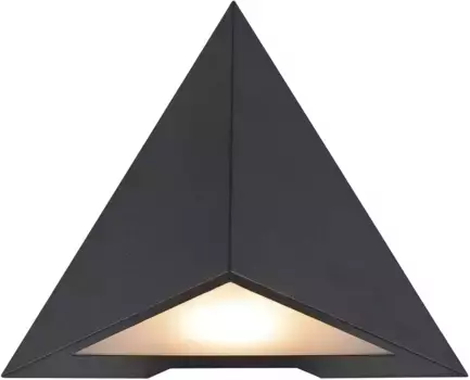 Дизайн для людей уличный настенный светильник "Konit", 1 лампочка, лампа GU10 | без лампочек Design for the people Высота: 19,5 см, черный