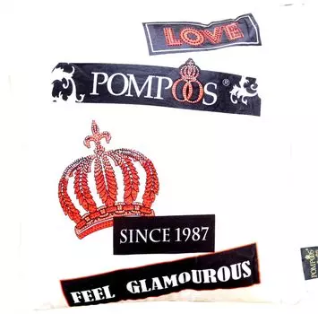 Дизайнерская декоративная подушка Harald Glckler Pomps от Casa Padrino со сверкающими камнями Feel Glamorous