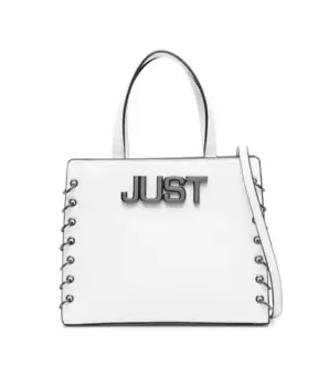 Дизайнерская сумка Just Cavalli, белый