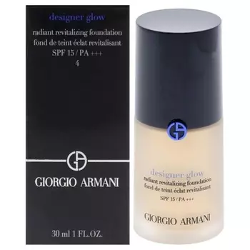 Дизайнерская тональная основа Glow Radiant Revitalizing Foundation SPF 15 PA Plus 300 мл для женщин Giorgio Armani
