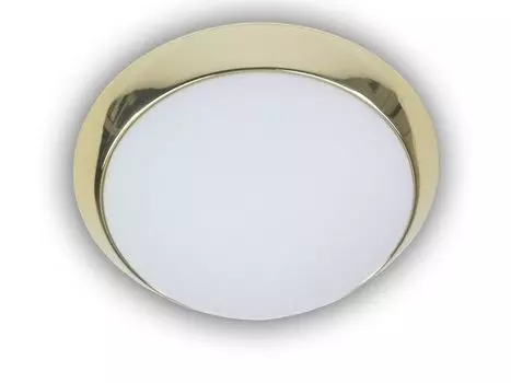 Дизайнерский потолочный светильник для спальни, круглый светильник 35см, реплика из латуни, кольцо Niermann Standby, золото