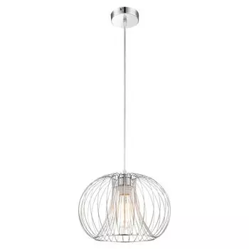 Дизайнерский светодиодный подвесной светильник для гостиной. etc-shop, серебро