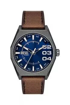 Дизельные часы Diesel, коричневый