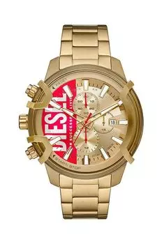 Дизельные часы Diesel, золотой