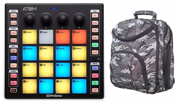 DJ-Контроллер PreSonus ATOM+RVCAMOPACK