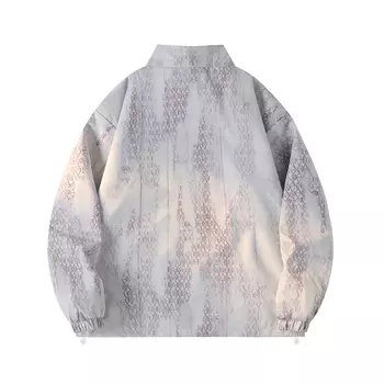 Dj.Spirit Куртка унисекс, Черный градиент (воротник-стойка)