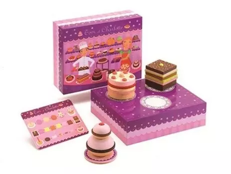 Djeco, Кафе-мороженое, деревянный набор