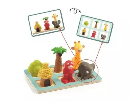 Djeco, Развивающая игрушка Spacio, DJ08310