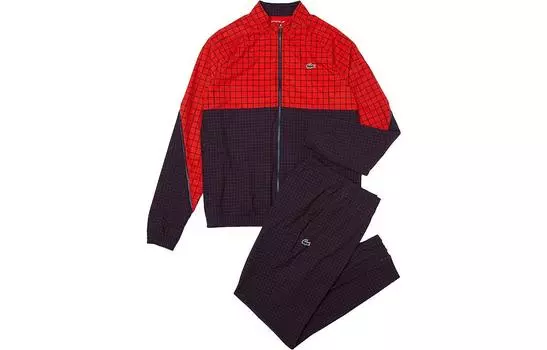 Djokovic Collaboration Повседневная спортивная одежда для мужчин Красный Lacoste, красный