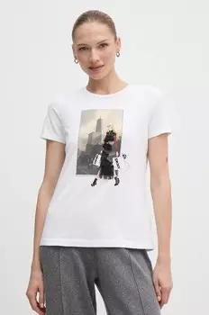 Дкни футболка Dkny, белый