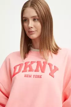 Дкни толстовка Dkny, розовый
