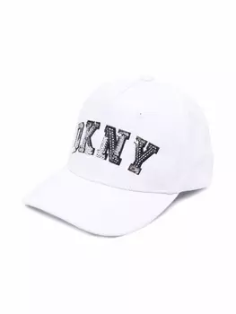 DKNY бейсболка с вышитым логотипом, белый