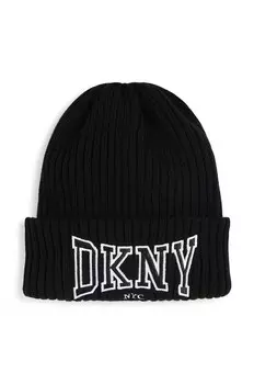 Dkny детская шапка, черный