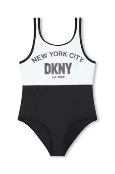 DKNY Детский цельный купальник, черный