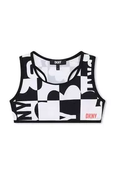 DKNY Детский купальник-двойка, черный