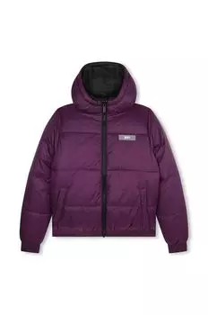 DKNY двусторонняя детская куртка DKNY, фиолетовый