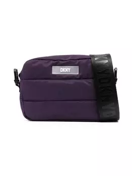 DKNY двусторонняя сумка через плечо, фиолетовый