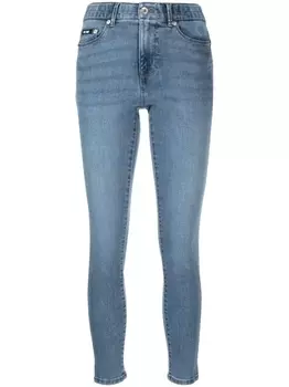DKNY джинсы скинни, синий