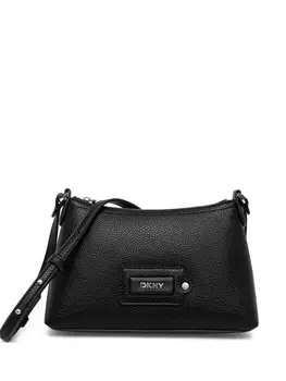 DKNY фактурная сумка на плечо, черный