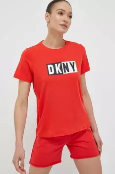 Dkny футболка, красный