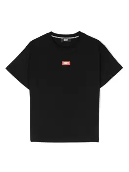 DKNY футболка с логотипом, черный