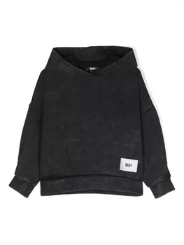 DKNY худи с логотипом, черный