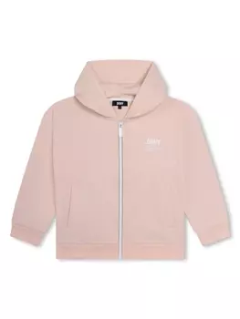 DKNY худи с логотипом, розовый