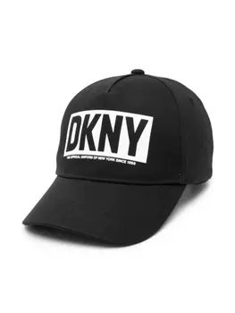 DKNY кепка с логотипом, черный