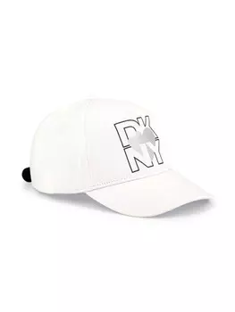 Dkny Kids кепка с логотипом, белый