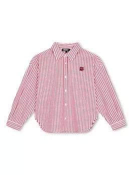 Dkny Kids рубашка в полоску, красный