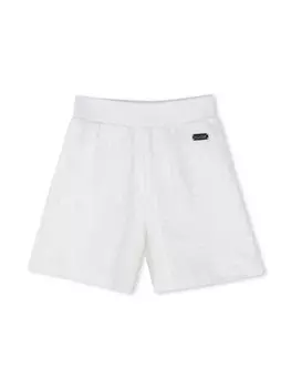 Dkny Kids шорты с логотипом, белый