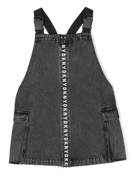 DKNY комбинезон с логотипом, черный