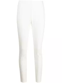 DKNY легинсы средней посадки, нейтральный цвет