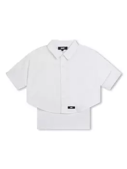 DKNY многослойная рубашка, белый