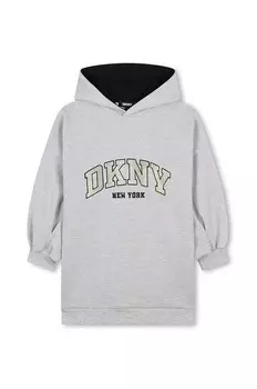 Dkny платье для маленькой девочки, серый