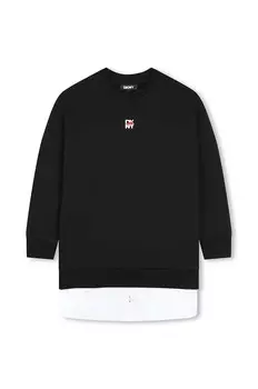 Dkny платье для маленькой девочки, черный