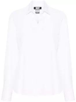 DKNY рубашка с распашным воротником, белый
