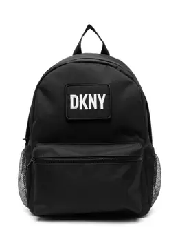 DKNY рюкзак с нашивкой-логотипом, черный