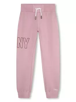 DKNY спортивные брюки с логотипом, розовый