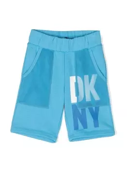 DKNY спортивные шорты с логотипом, синий