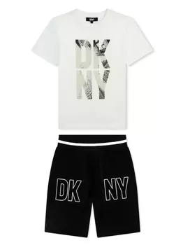 DKNY спортивный костюм с логотипом, белый