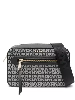 DKNY сумка через плечо Bryant Ave с монограммой, черный
