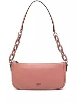 DKNY сумка на плечо Frankie с цепочкой, розовый