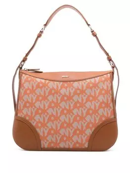 Сумка-хобо DKNY Gramercy Medium, коричневый