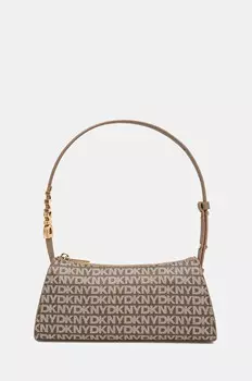 Dkny сумочка, коричневый