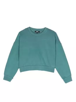DKNY толстовка с логотипом, синий