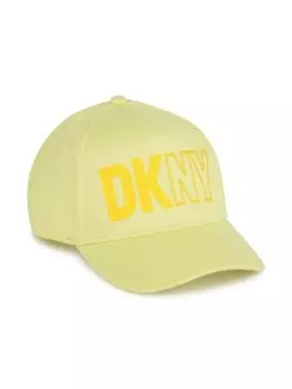 DKNY твиловая кепка с логотипом, желтый