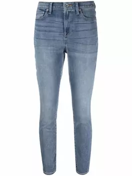 DKNY укороченные джинсы скинни, синий