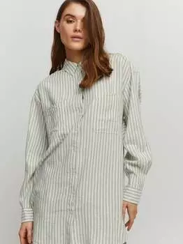 Длинная блузка байфалакка B.Young, зеленый